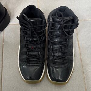 Jordan Black and White Men's Sneakers